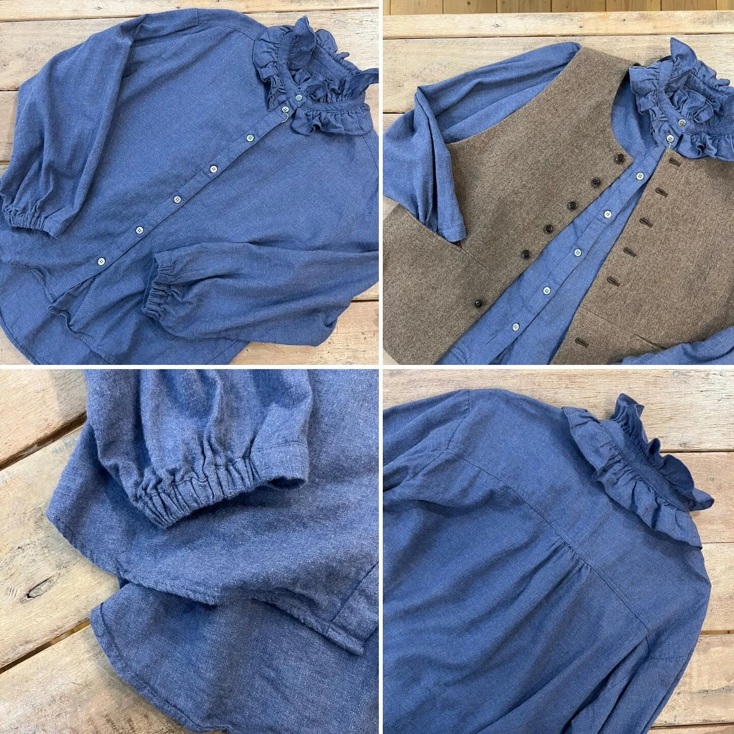 画像2524：暖かな素材のお洋服、